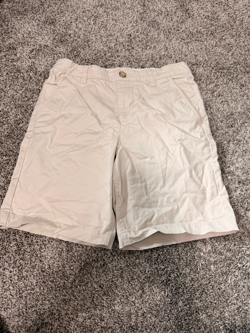 crown & ivy Beige Kids Shorts